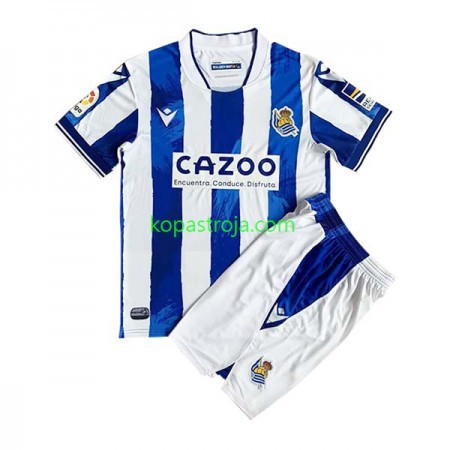 Billiga Fotbollströjor Real Sociedad Barn Hemma tröja 2022/23 Kortärmad
